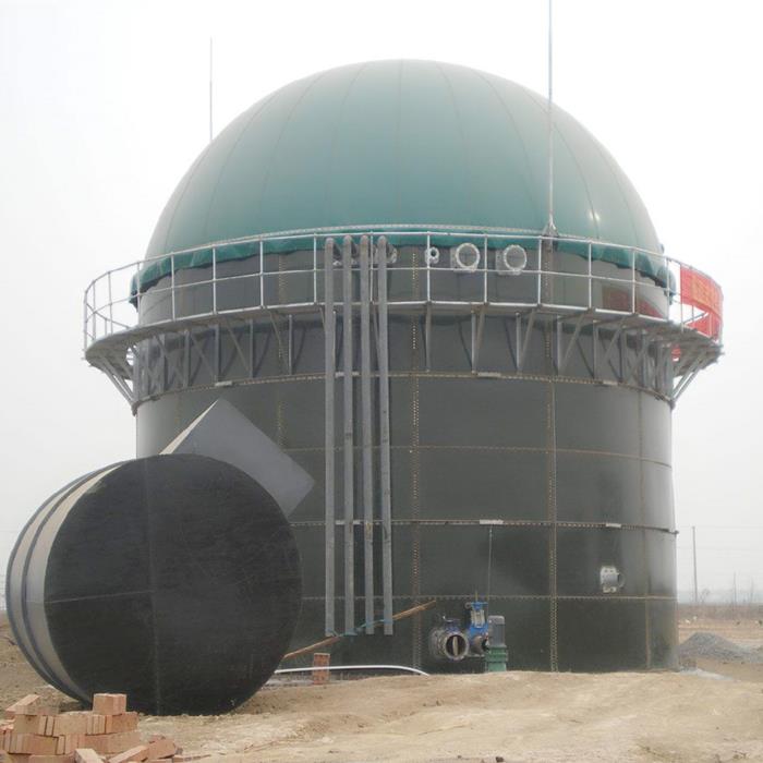 Green Dual Membrane Biogas Domes