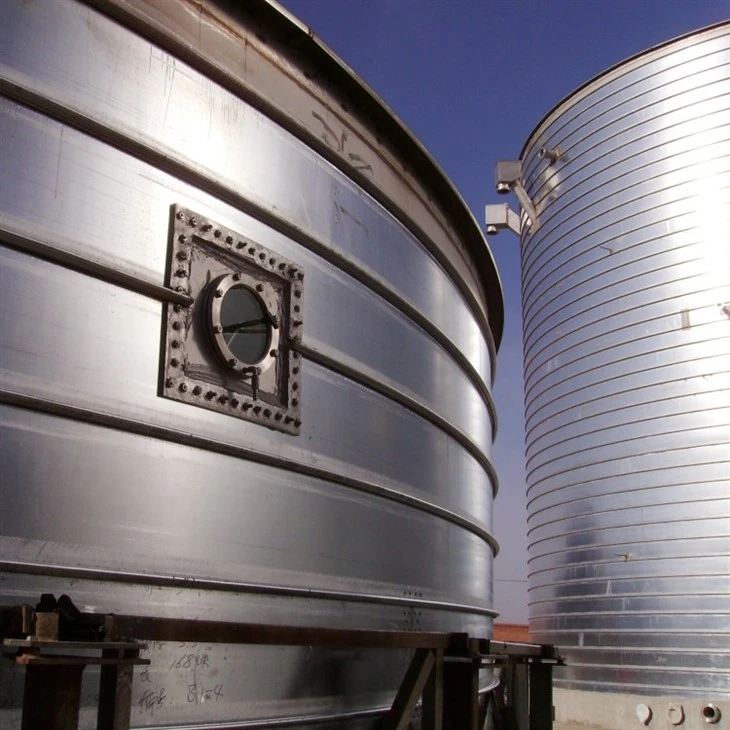 Spiral Silo For Grain Storage
